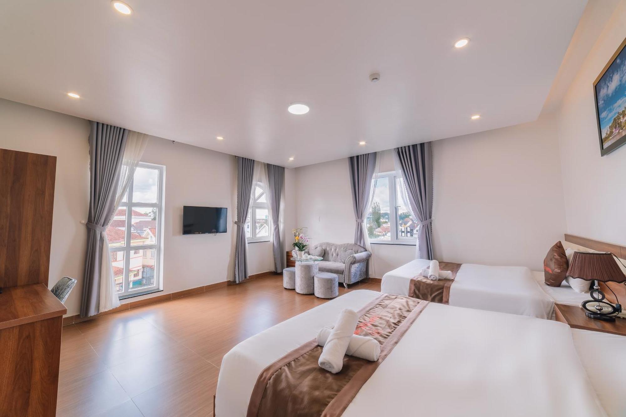 Anh Duc Hotel Da Lat City Extérieur photo
